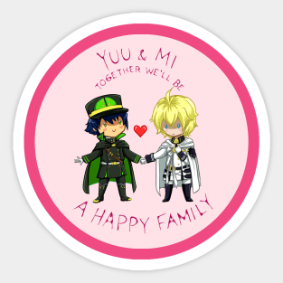 Happy Family Sticker